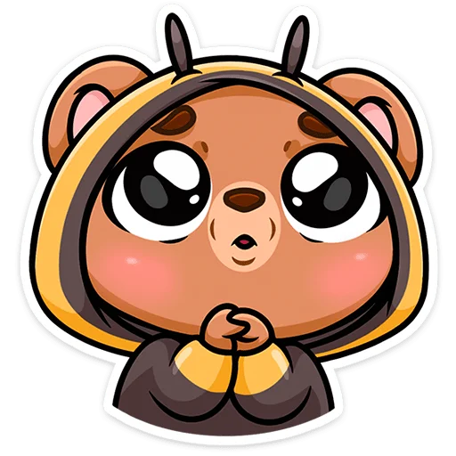 🥺 Стикер «Мишаня» для Telegram
