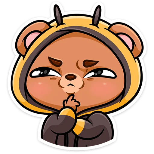 🤔 Стикер «Мишаня» для Telegram