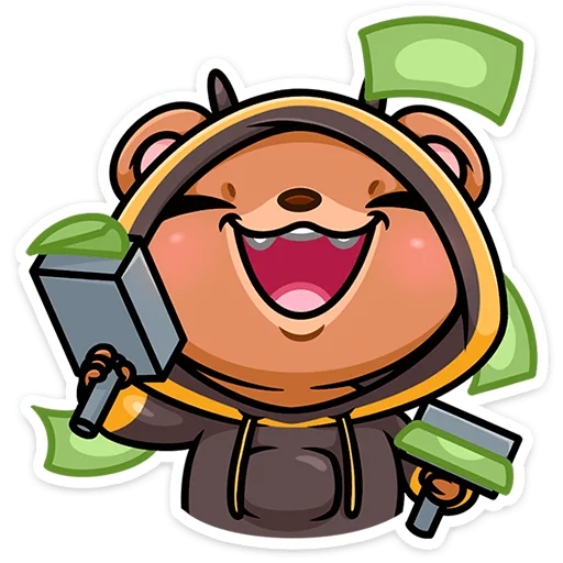 🤑 Стикер «Мишаня» для Telegram
