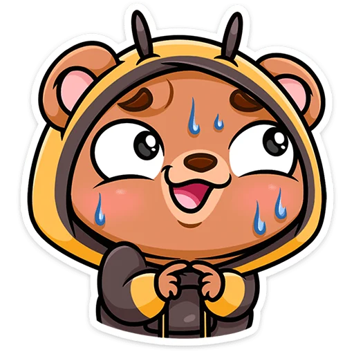 🥵 Стикер «Мишаня» для Telegram