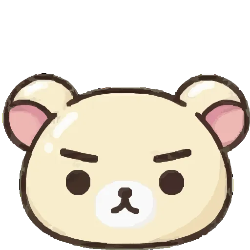 🤨 Эмодзи «Мишка Бусинка» для Telegram