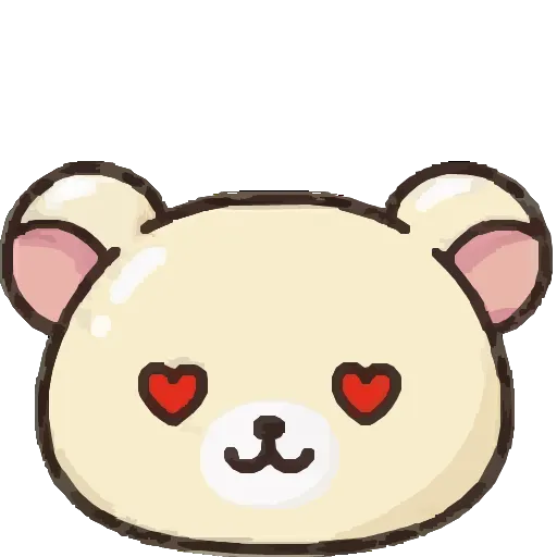 😍 Эмодзи «Мишка Бусинка» для Telegram