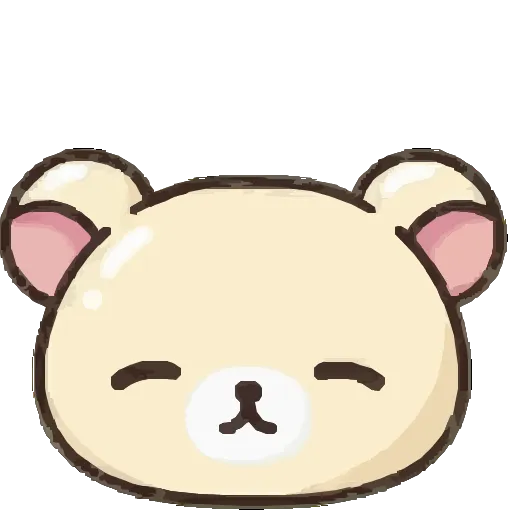 😴 Эмодзи «Мишка Бусинка» для Telegram