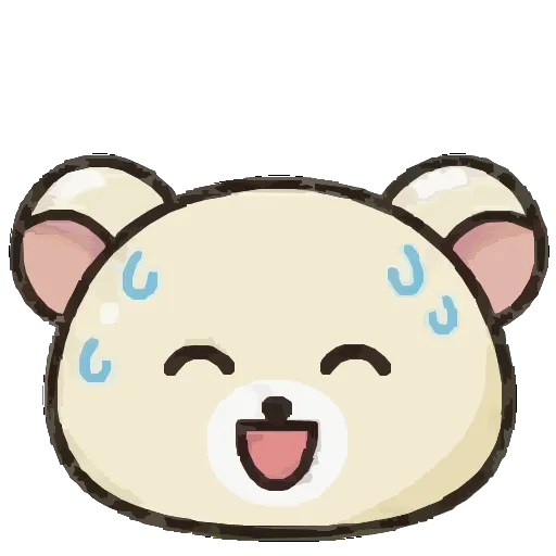 😅 Эмодзи «Мишка Бусинка» для Telegram