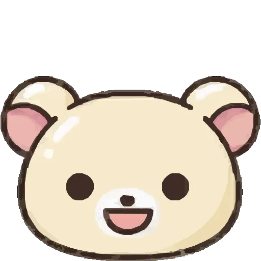 😄 Эмодзи «Мишка Бусинка» для Telegram
