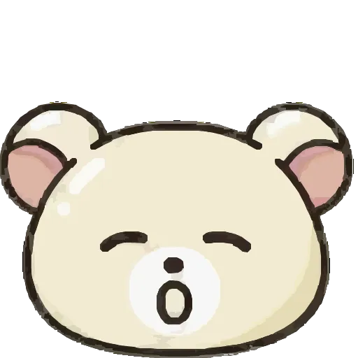 😴 Эмодзи «Мишка Бусинка» для Telegram
