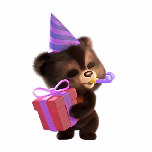 🎁 Стикер «Мишка» для Telegram