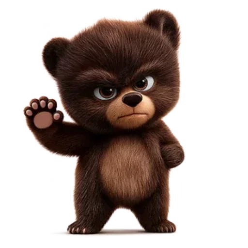 😠 Стикер «Мишка» для Telegram