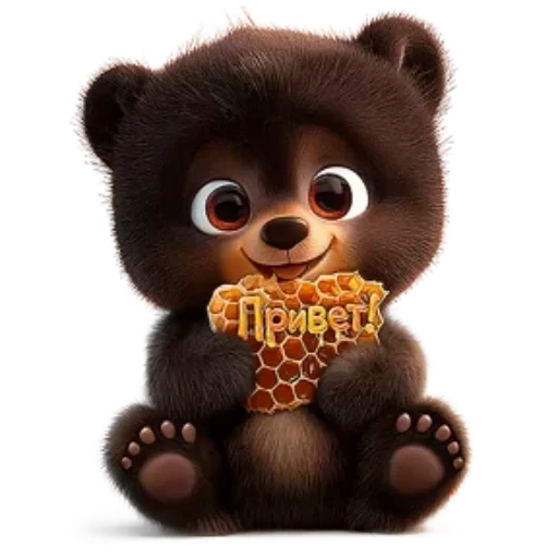 😋 Стикер «Мишка» для Telegram