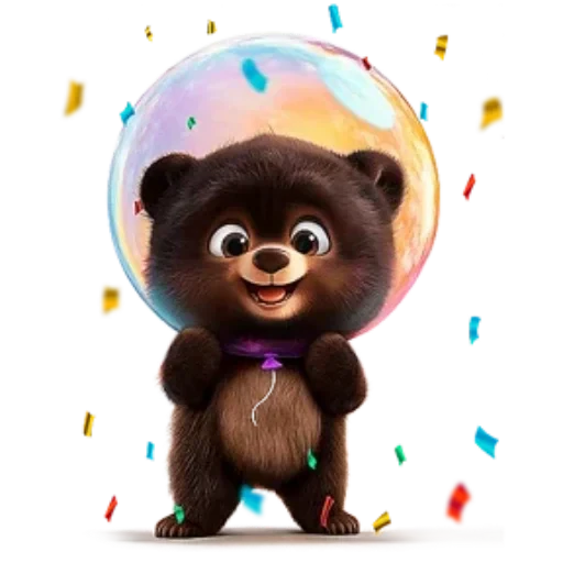🤩 Стикер «Мишка» для Telegram