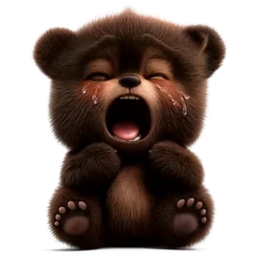 🥱 Стикер «Мишка» для Telegram
