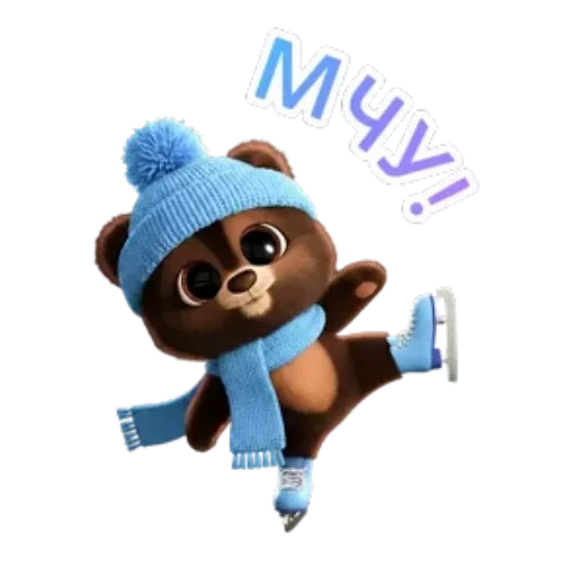 🧸 Стикер «Мишка» для Telegram
