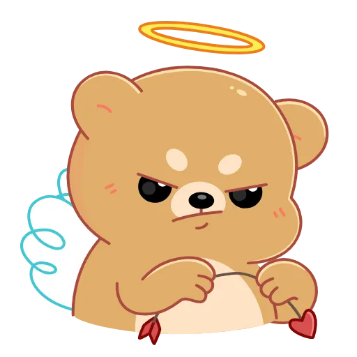 😏 Стикер «Мишка» для Telegram