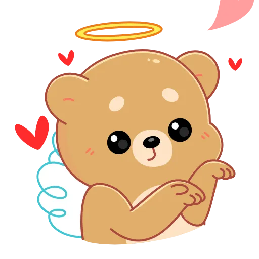 Стикерпак Мишка для Telegram