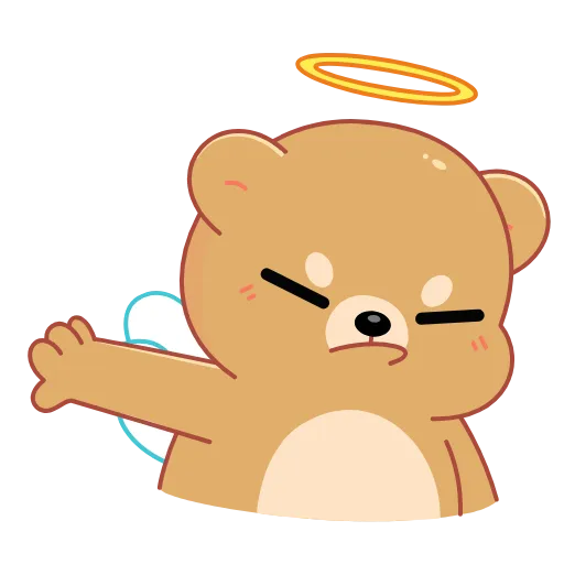 🙅‍♂️ Стикер «Мишка» для Telegram