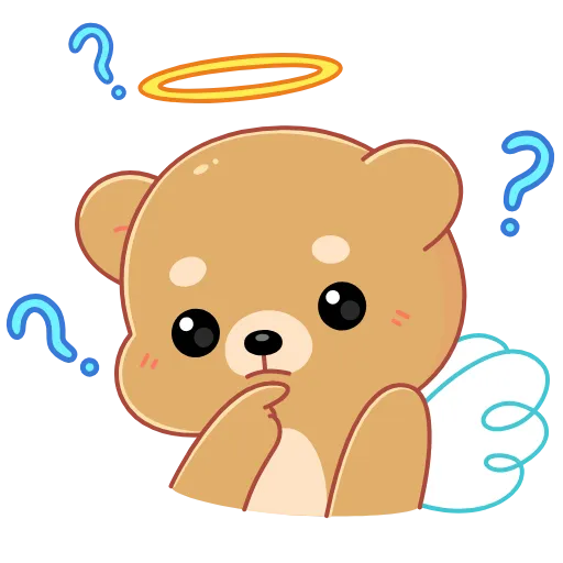🤔 Стикер «Мишка» для Telegram