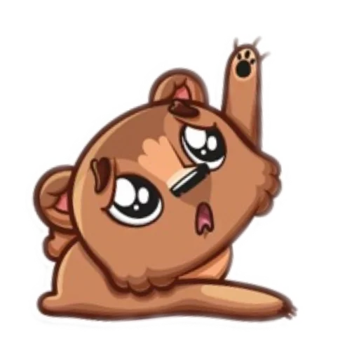 🥺 Стикер «Мишки» для Telegram