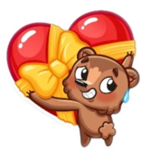 💝 Стикер «Мишки» для Telegram