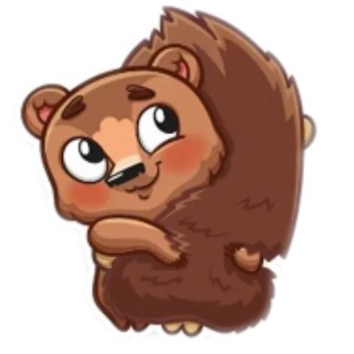 🤗 Стикер «Мишки» для Telegram