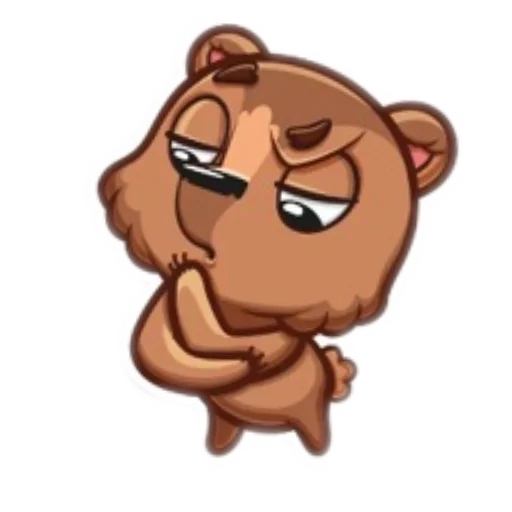 🧐 Стикер «Мишки» для Telegram