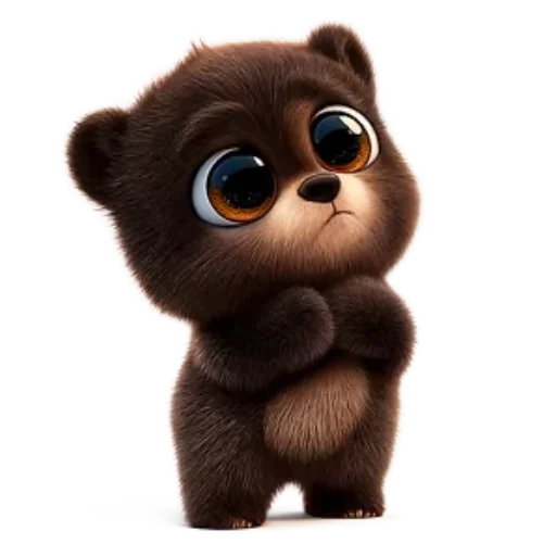 🥺 Стикер «Мишутка по имени Макс» для Telegram