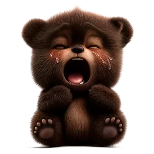 Стикерпак Мишутка по имени Макс для Telegram