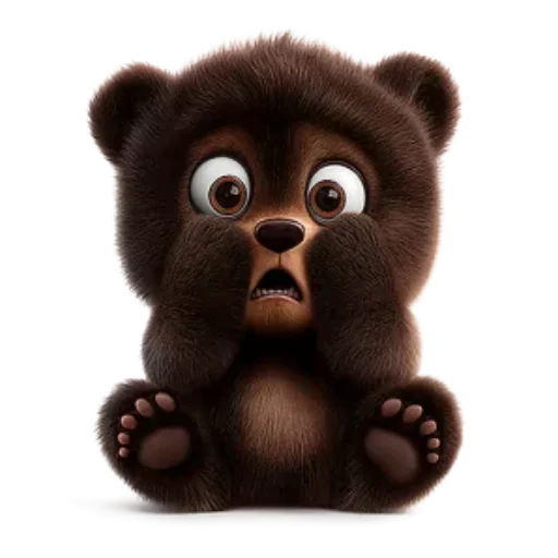 😦 Стикер «Мишутка по имени Макс» для Telegram
