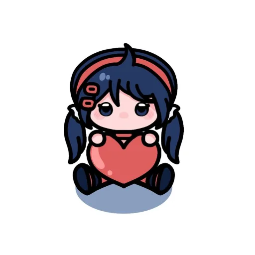 ❤ Стикер «Miside Kiwi» для Telegram