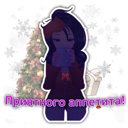 ☕️ Стикер «Miside» для Telegram