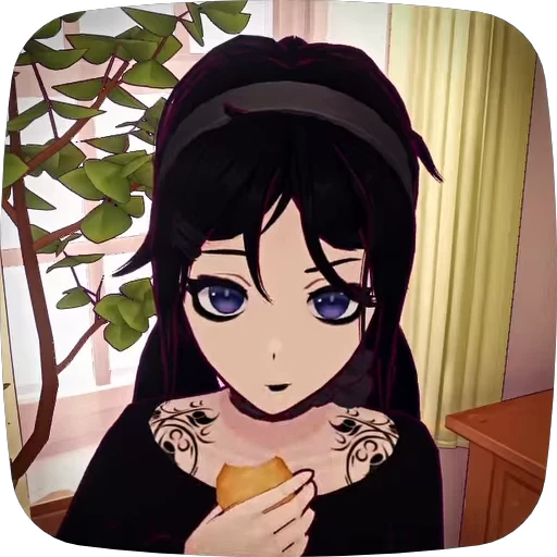 🖤 Стикер «MiSide» для Telegram