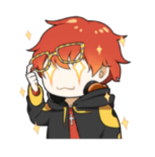 🤓 Стикер «Mystic Messenger» для Telegram
