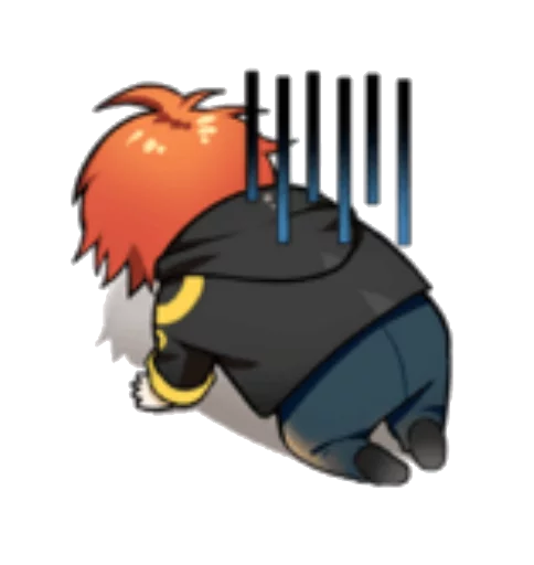 😰 Стикер «Mystic Messenger» для Telegram