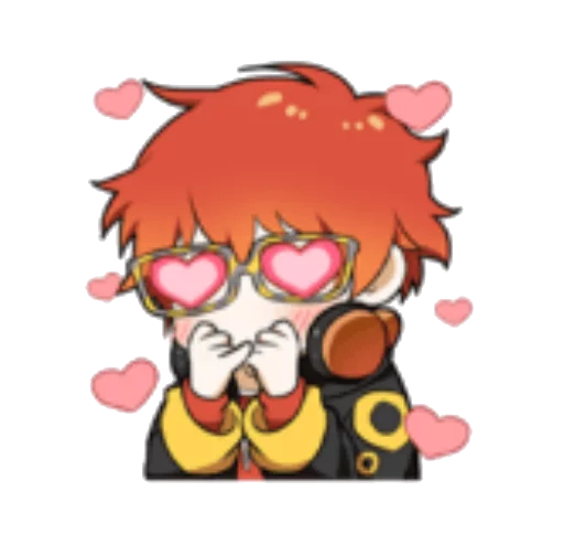😍 Стикер «Mystic Messenger» для Telegram