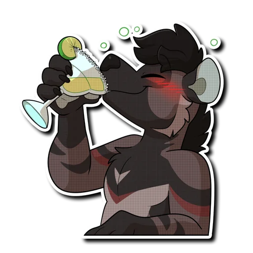 🍹 Стикер «Miso» для Telegram