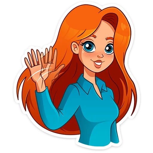 Стикерпак Мисс Бомбори для Telegram — скачать
