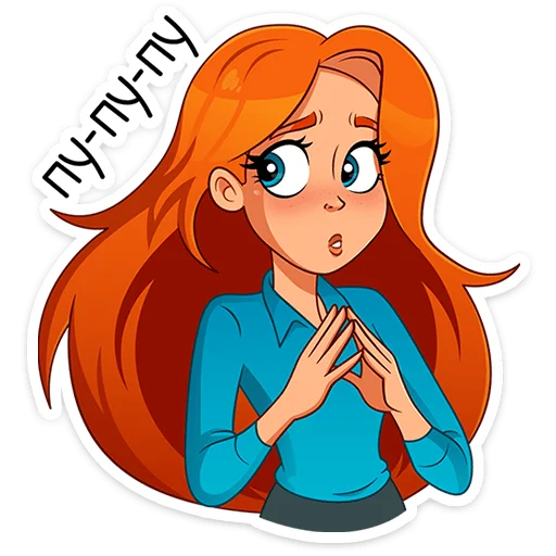 🌟 Стикер «Мисс Бомбори» для Telegram