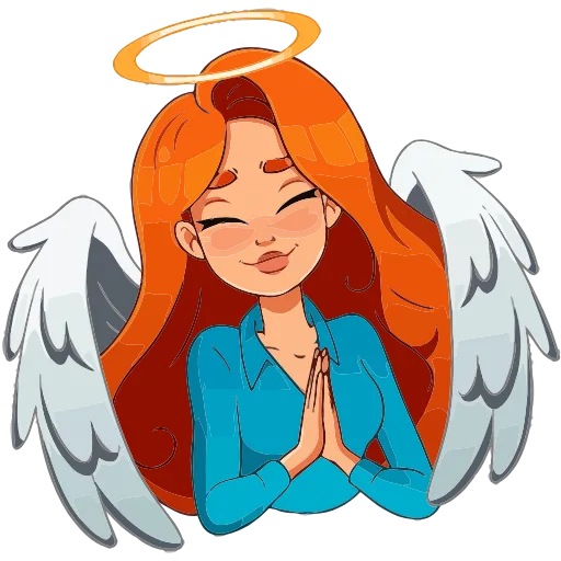 👼 Эмодзи «Мисс Бомбори» для Telegram