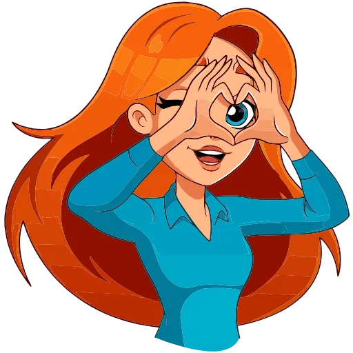 🫶 Эмодзи «Мисс Бомбори» для Telegram