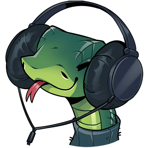 🎧 Стикер «Шипучка Без Текста» для Telegram