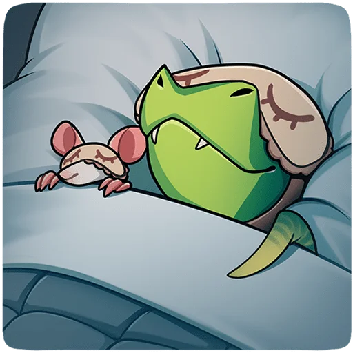 😴 Стикер «Шипучка Без Текста» для Telegram