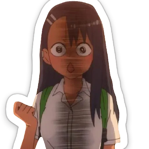 😨 Стикер «Nagatoro Нагаторо» для Telegram