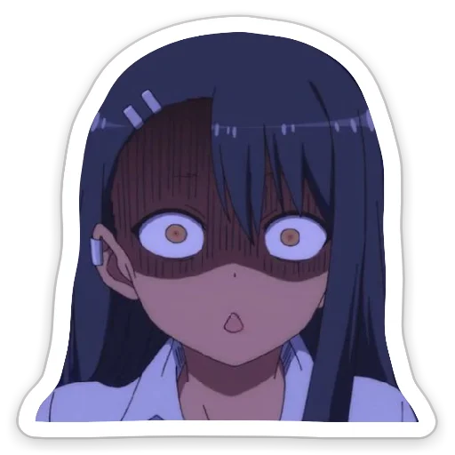 😱 Стикер «Nagatoro Нагаторо» для Telegram