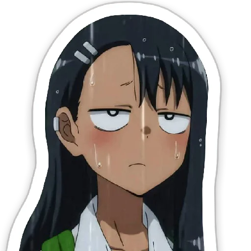 ☔ Стикер «Nagatoro Нагаторо» для Telegram