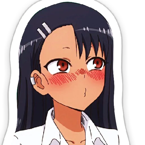😘 Стикер «Nagatoro Нагаторо» для Telegram