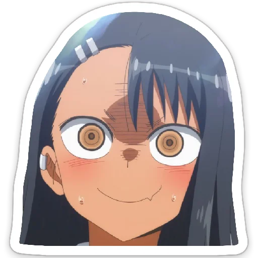 😐 Стикер «Nagatoro Нагаторо» для Telegram
