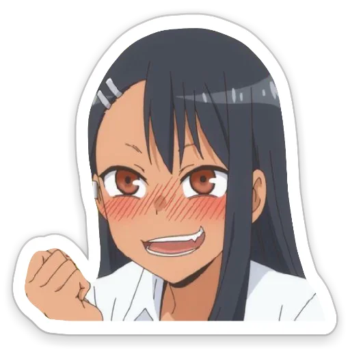 👌 Стикер «Nagatoro Нагаторо» для Telegram