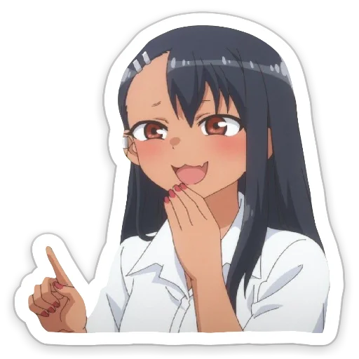 Стикерпак Nagatoro Нагаторо для Telegram