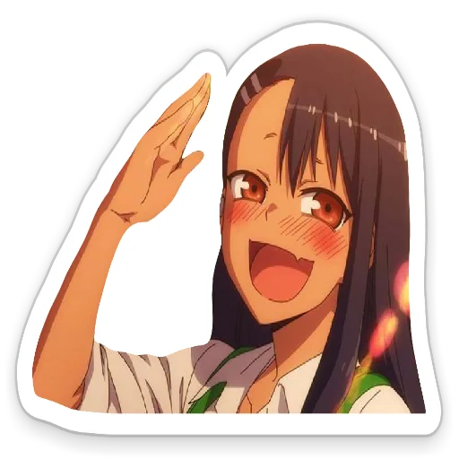 👋 Стикер «Nagatoro Нагаторо» для Telegram
