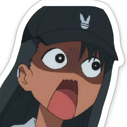 😲 Стикер «Nagatoro Нагаторо» для Telegram