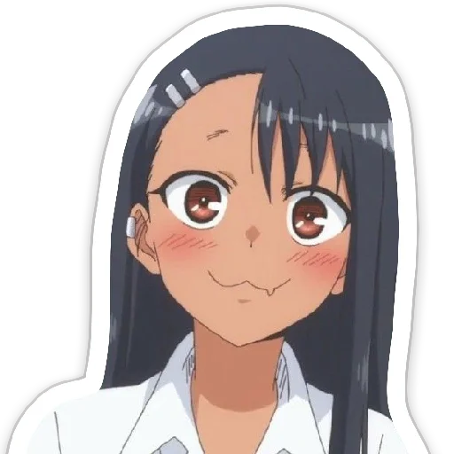 🥺 Стикер «Nagatoro Нагаторо» для Telegram